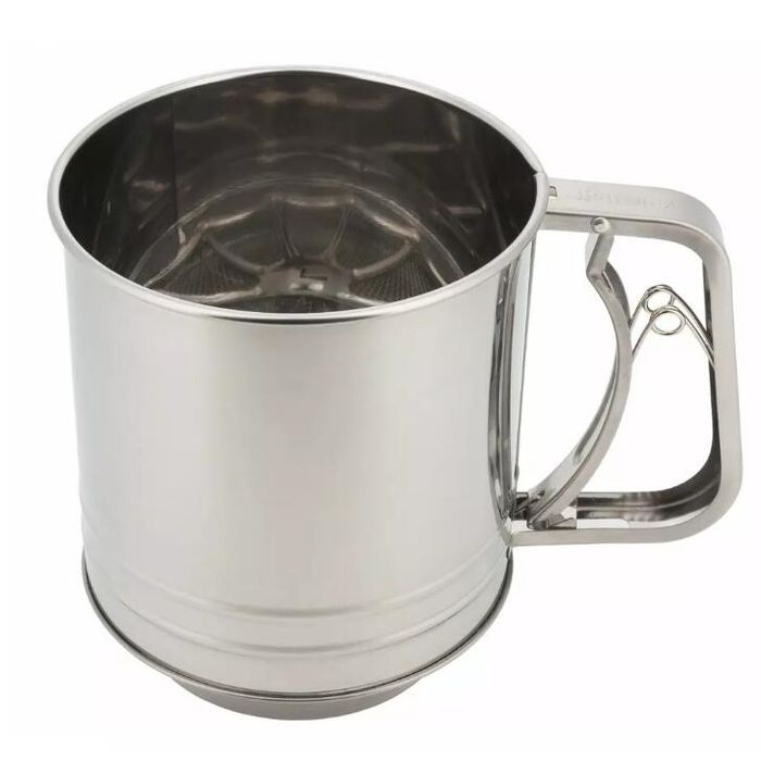 Sita pentru faina, inox, 12 cm, 450 gr, Kinghoff