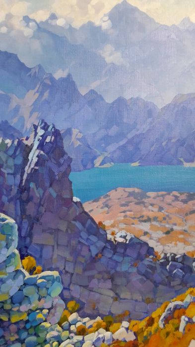 Продаётся картина "Голубые горы"