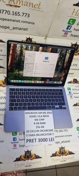 Hope Amanet P6 MacBook Air M2 2022  #165705