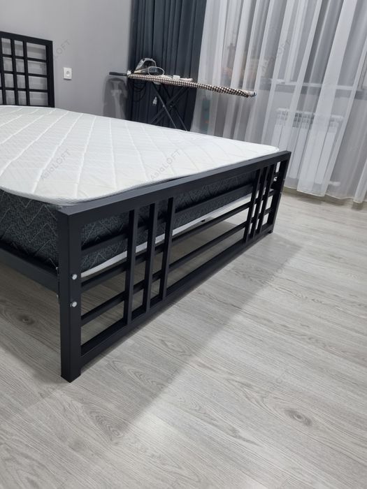 Кровать Металлическая, Лофт Стиле, От Производителя, Темир Кровать,
