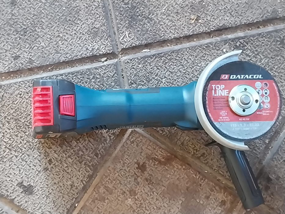 Flex pe acumulatori  BOSCH GVS 18-125 V-LI  fabric. 2021 dar nou