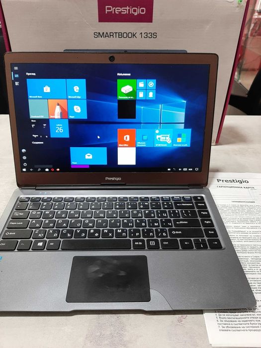 Лаптоп Prestigio 133S .Win 10,