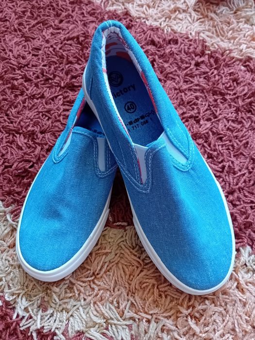 Espadrile barbati denim