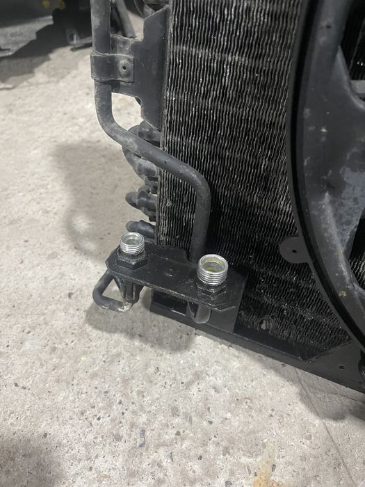 Радиатор кондиционера на BMW e34