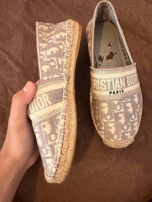Espadrile christian dior