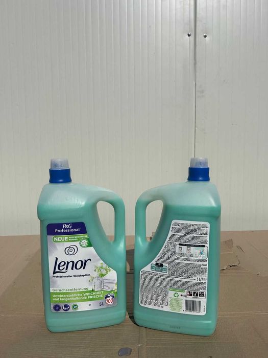 Немски прах (гел) за пране, омекотител