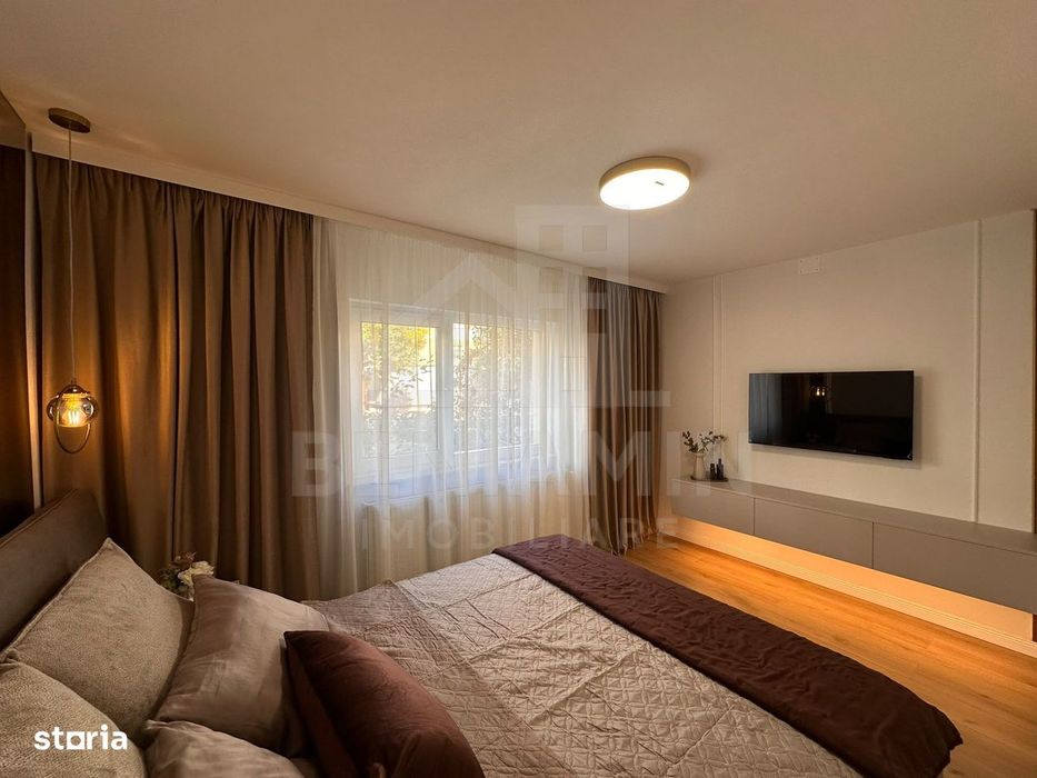 Apartament premium de vanzare 52mp Mobilat si Utilat Cartier Rovine