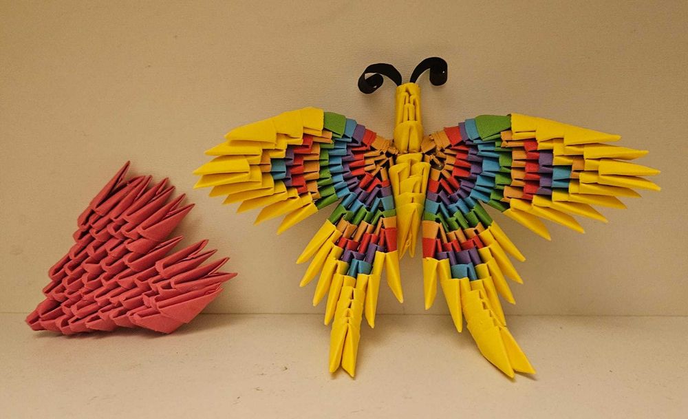Vand Origami 3D - facute manual