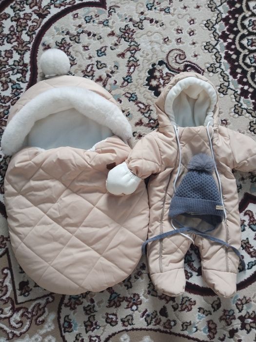 Новарожденый конверт комплект