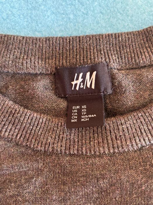 Pulover H&M verde inchis