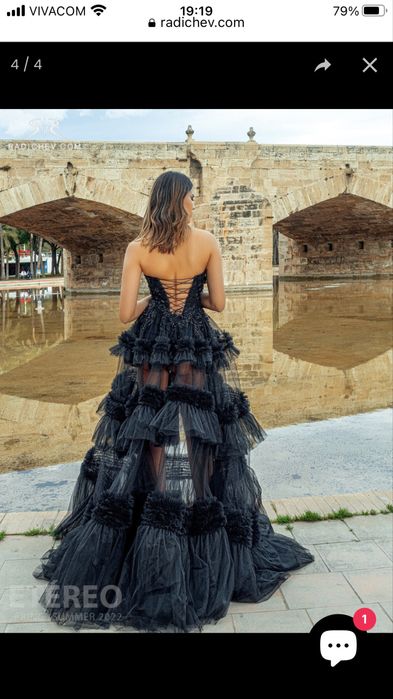 Дизайнерска рокля Стоян Радичев / Stoyan Radichev