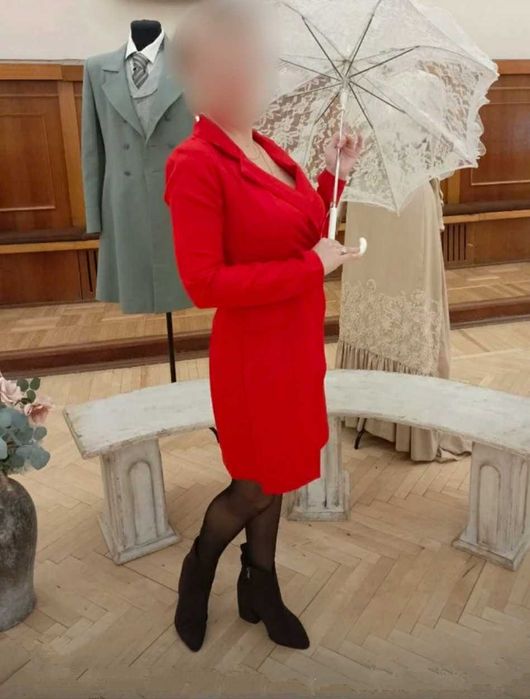 Велюр.Пижама.Красн.ПлатьеНовое