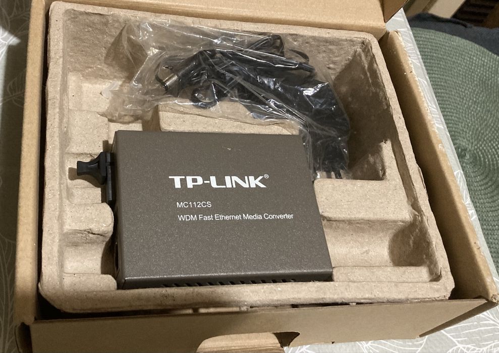 Медиен конвертор TP-Link - MC112CS, RJ-45/SC/UPC