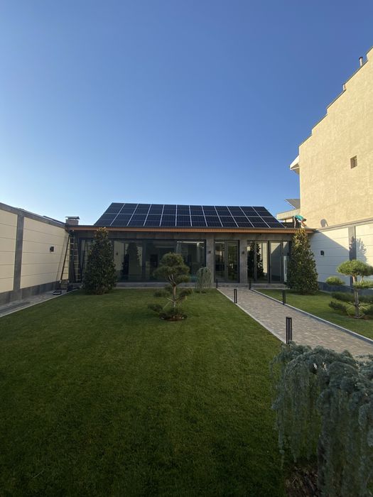 Quyosh panellari o‘rnatish - монтаж солнечных панелей