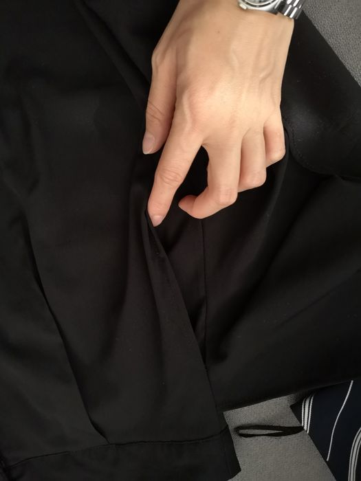 Шифоновые брюки-кюлоты