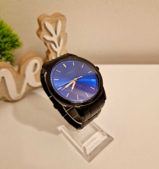 Ceas barbatesc Fossil The Minimalist 3H FS5693 Negru