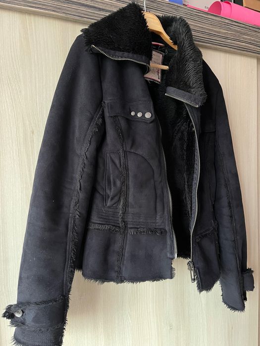 Дамско късо зимно палто