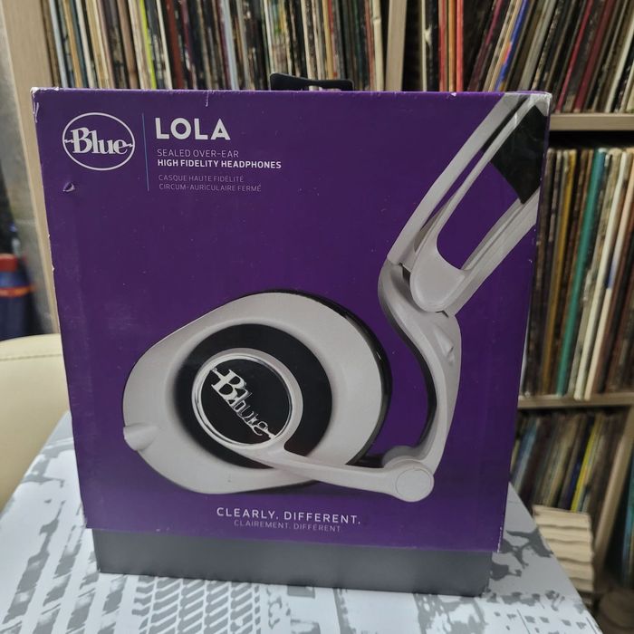 Casti Blue Lola Over-Ear High Fidelity Alb Headphones - NOU