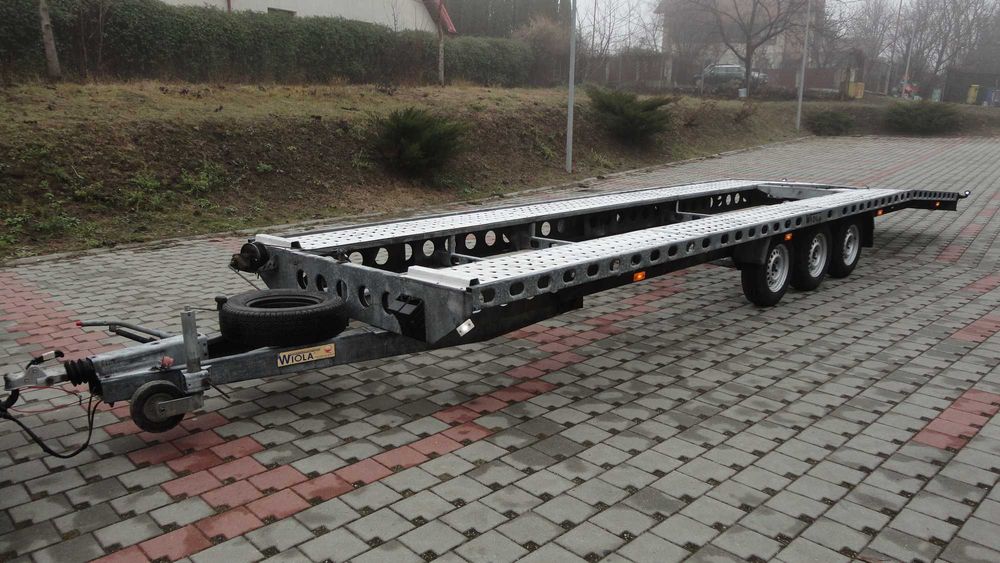 *RATE*Platforma auto Wiola W5 3axe 8.5M 2auto 3500kg unic proprietar!