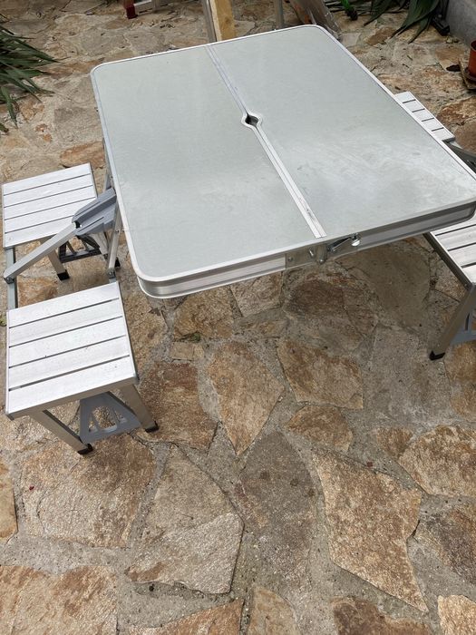 Къмпинг маса с 4 стола