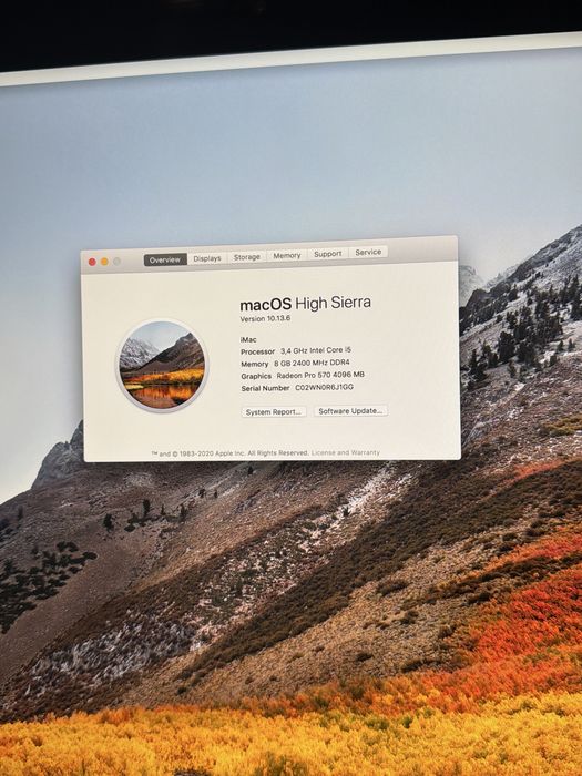 Vanzare IMac 5k 8gb 1tb