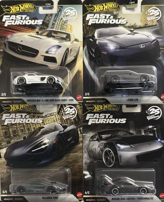Машинки HotWheels Premium