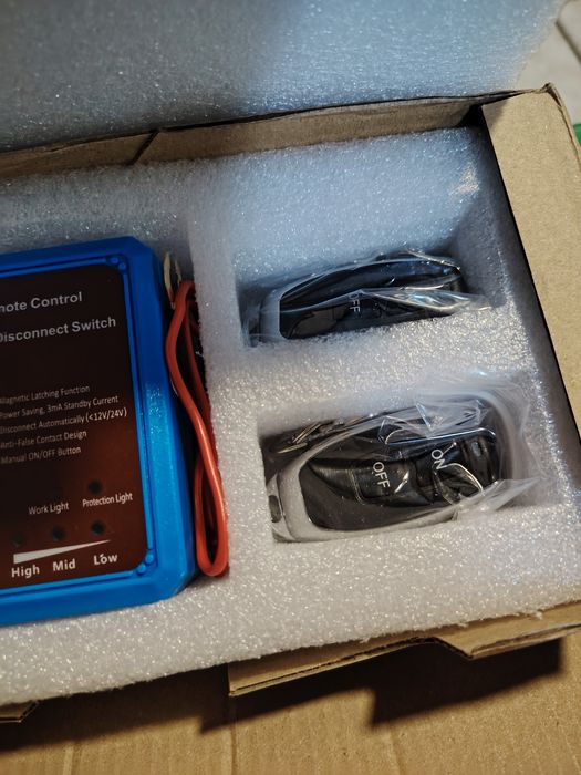 Дистанционен превключвател за батерия, 12V 240A