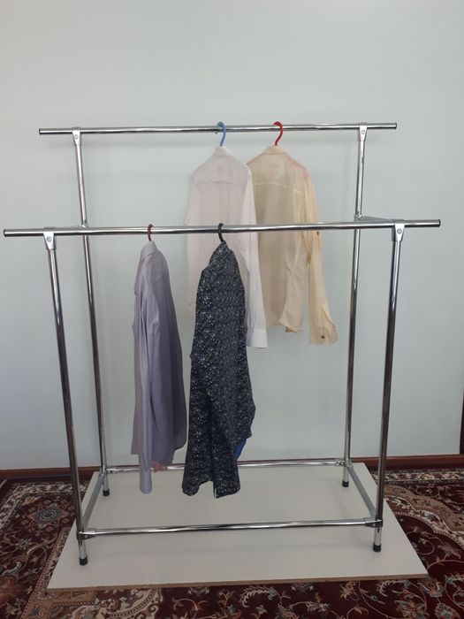 Рейлы Вешалка гардеробная. Грузоподъемность 80 кг. Вешилка.вишилка.