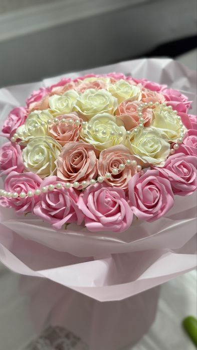 Мыльные розы 35шт