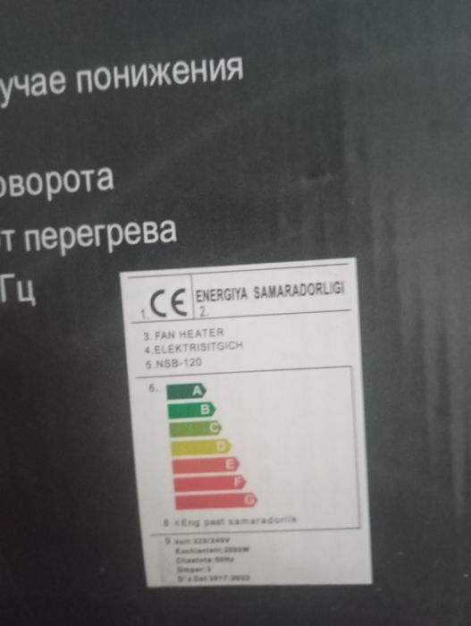 Тепловентилятор Bosch