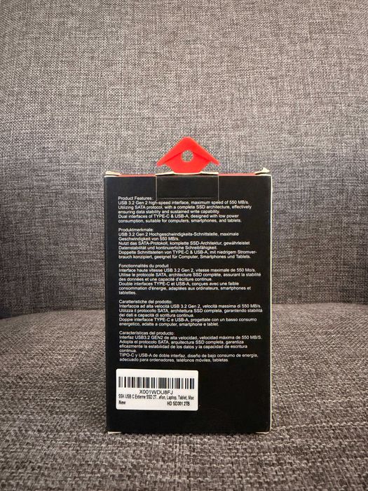 SSD SSK 2TB SD301 Usb-c / Usb 3.2 Gen 2, nou