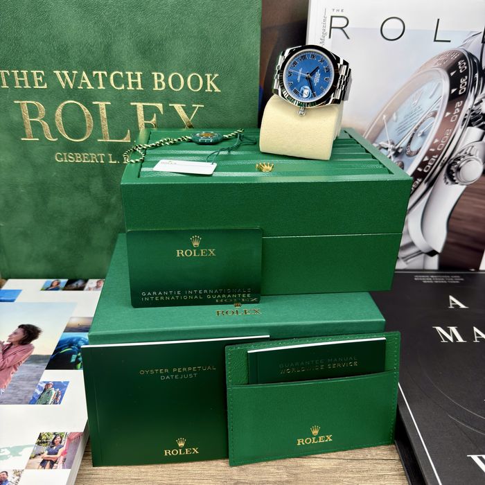 Rolex Datejust Roman Azzuro New PE STOC 41mm | 14.000 E | 126334  2025