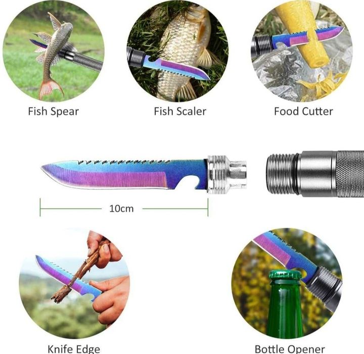 Lopata de camping,drumetii pliabila multifunctionala din otel