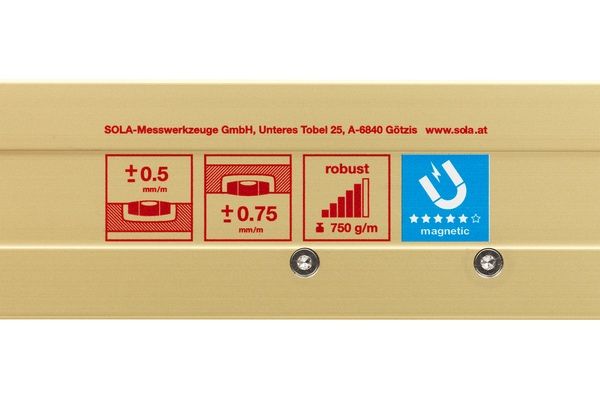 Магнитен алуминиев нивелир SOLA AZM