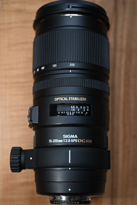Obiectiv Sigma 70-200 mm, f2.8, Montura Nikon F