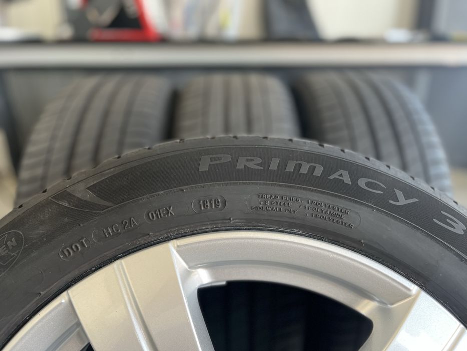 Оригинални джанти 17 цола 5х112 за Мерцедес с летни гуми 205/55/17