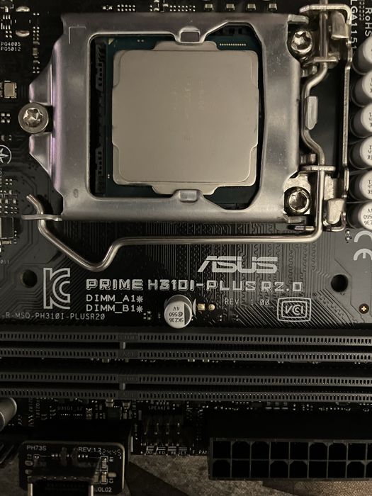 Kit Intel i5 8400, Asus H310i, cooler garantie