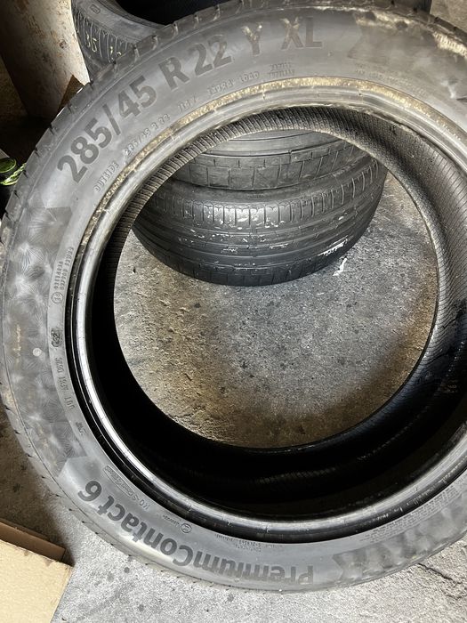 4 anvelope vara 325/40/22 + 285/45/22 , Continental , Mercedes GLS , 5.8-6.8 mm