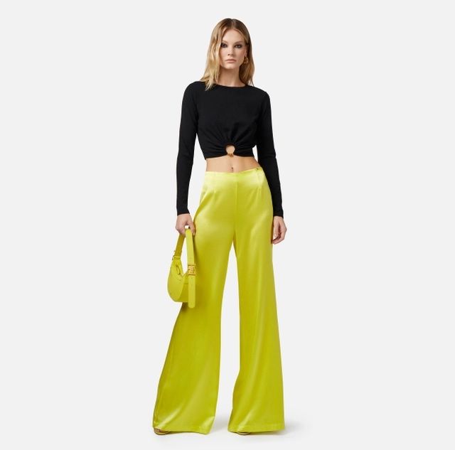 Elisabetta Franchi кроп  фин пуловер с красив елемент плетиво