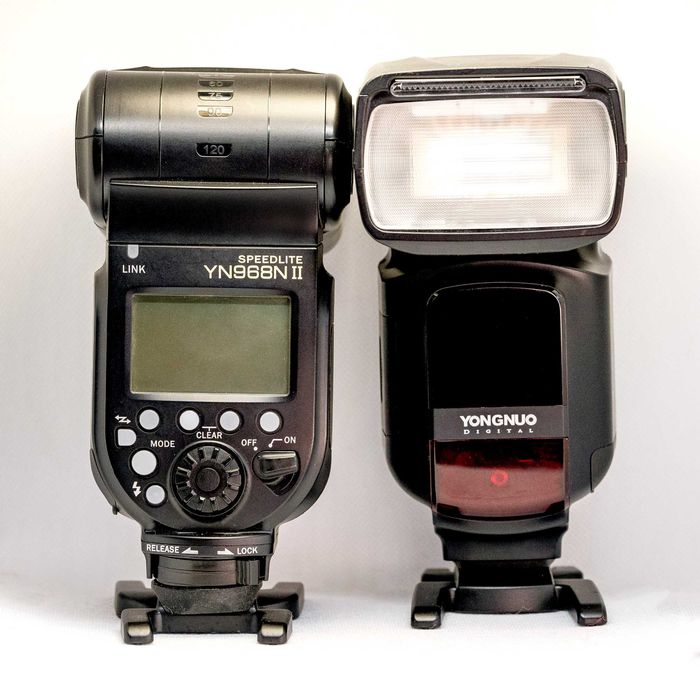 Nikon D750 de vanzare, Blit Yongnuo YN968 NII si Nikkor 50mm 1.4 G