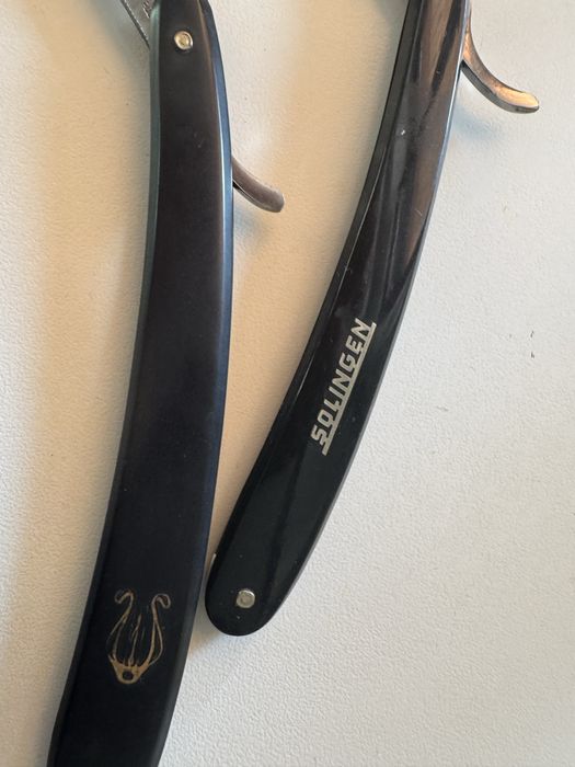 Brici solingen filarmonica, strap straight razor