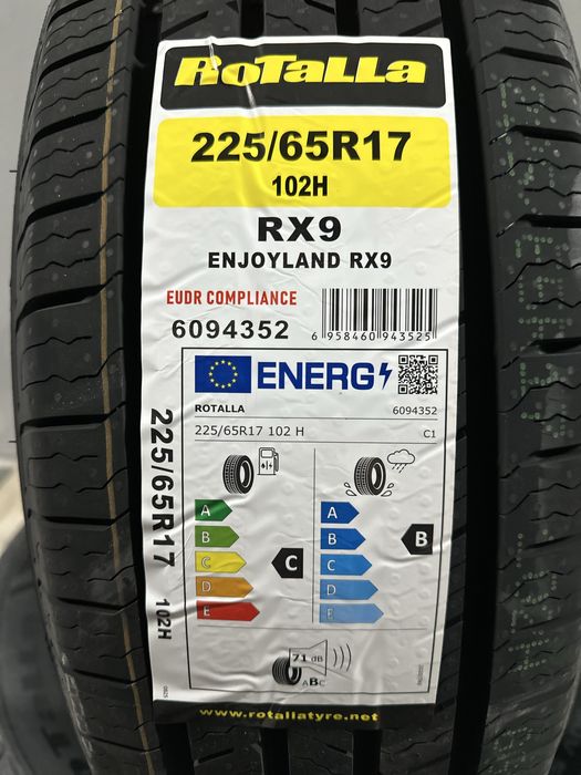 Нови летни гуми ROTALLA RX9 225/65R17 102H НОВ DOT 2256517