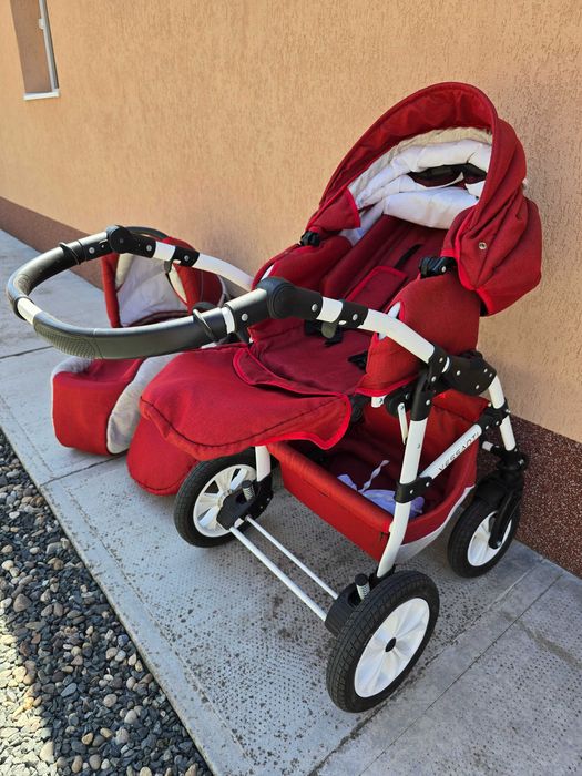 Carucior Flamingo Easy Drive 3 in 1 - Vessanti - Red