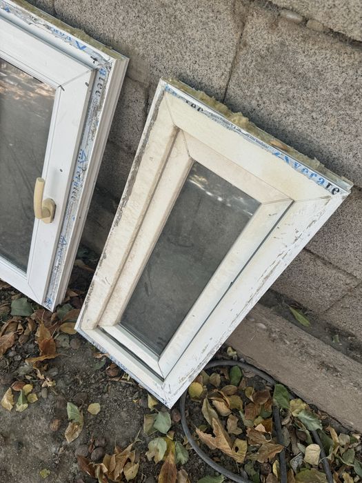 Бу пластик окна комплект