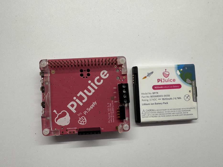Vand PiJuice UPS HAT pentru Raspberry Pi 3, 4