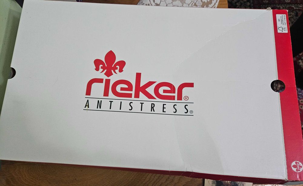 Cizme de piele naturală Rieker