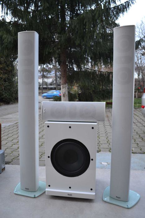 Subwoofer activ Teufel US 4110/6 SW White cu 6 Sat