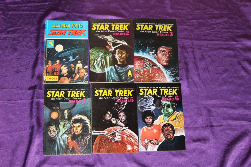 lot 36 carti sf science fiction Arthur C Clarke Orasul si stelele John Brunner Michael Moorcock Star Trek 1-6 Norman Spinrad Lorzii instrumentalitatii