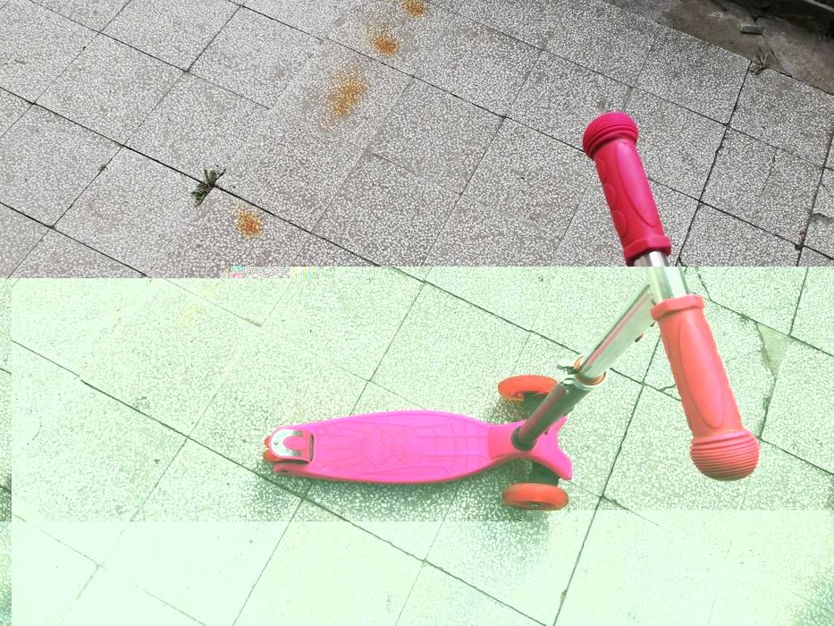 Тротинетката за дете от +3 години, тегло на детето до 50 кг;