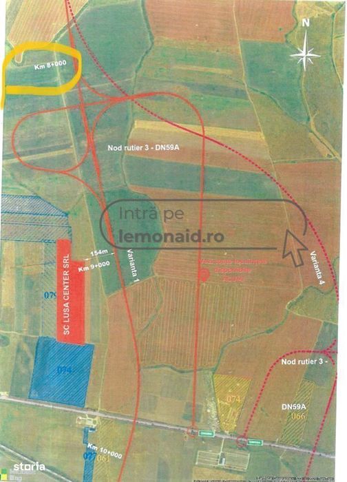 Teren 3 HA - Săcălaz - Centură Vest - Comision 0